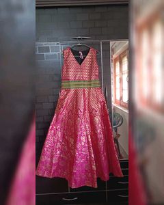 Ethnic Gown With Dupatta