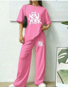 *Stylish New York Print Top &amp; Bottom Set