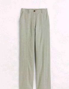 H&m Linen Blend Trouser