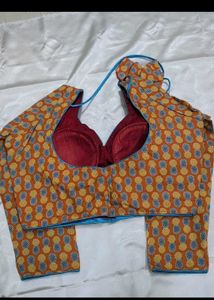 Printed Blouse Orange