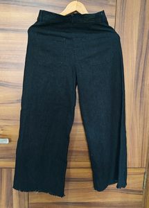 Black Flared High Waist Jeans