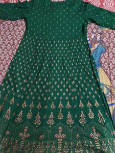 Elegant Green Gown