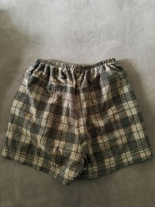 Plaid Casual Shorts