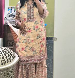 Haldi Sharara Set