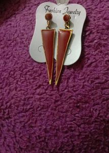 Triangle Statement Earrings (Set of 2)