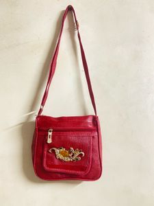 Red Crossbody Bag