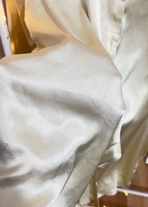 Satin Button-Down Shirt