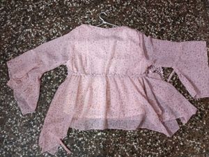 Pink Floral Top