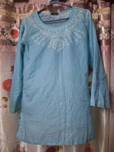 Blue Short Kurthi 💙