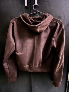 Brown Crop Jacket