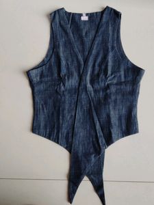 New Smart L Size Denim Jacket. Full Double Fabric