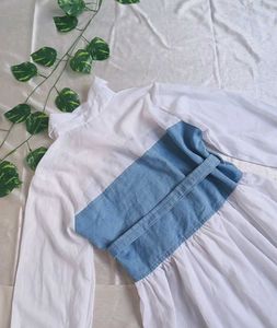 Denim Corset Style Dress