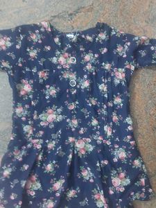 Cute Floral Girls Top