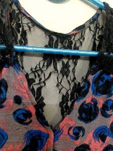 Floral Lace Top