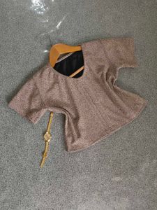 Shimmering Crop Tops