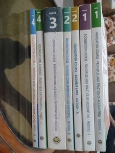 CA FOUNDATION ALL BOOKS