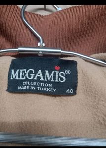 TAN BROWN LEATHER JACKET