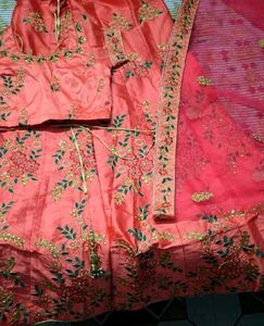 Embroidered Lehenga Choli Set🌸🌷💗