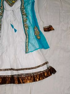 Elegant Embroidered Anarkali Suit
