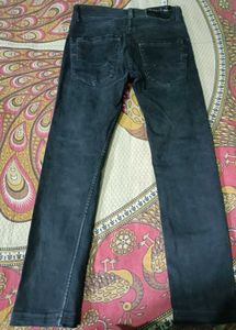 Black Wash Denim Jeans