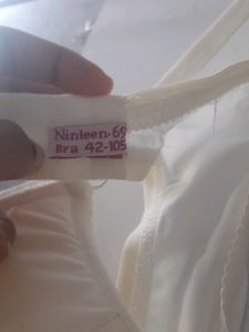 White PADDED Bra