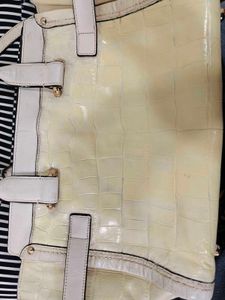 Restored Coach Swagger Croc Embossed Bag