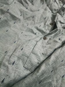 Men&#39;s Light Grey Diwali Kurta
