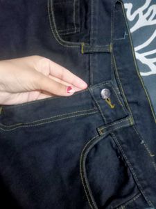 Dark Wash Straight Jeans