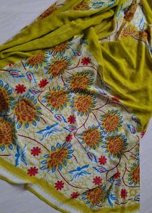 New Vibrant Georgette Saree🍋‍🟩
