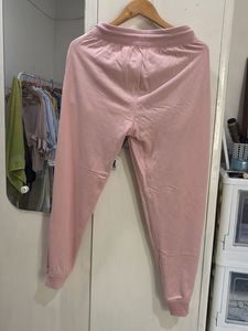 Pink Casual Joggers