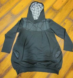 Black Hoodie Dress