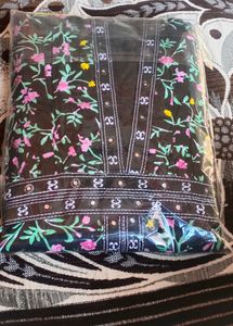 Floral Print Anarkali Kurti Set