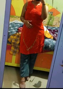 Gk Lucent And Kurta Combo