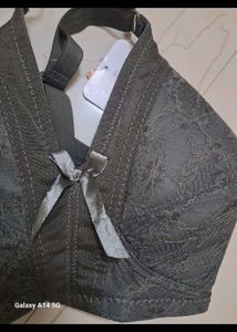 Elegant Grey Bra