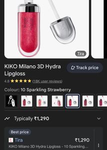 KIKO Milano 3D Hydra Lipgloss