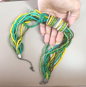 Beads Multicolored Neckpiece