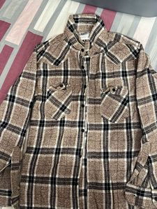Zara Plaid Flannel Shirt