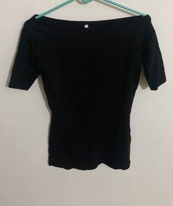 Black Off-Shoulder Top (New &amp; Unsed)