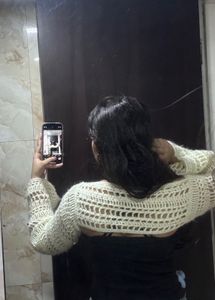 Crochet Mesh Sleeves!!