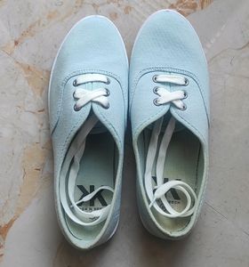 Women Light Blue Casual Shoes