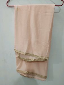 Peach Coloured Fancy Suit with Trousers &amp; Dupatta