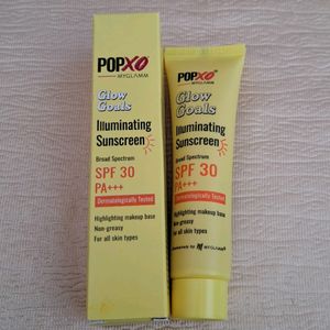 Popxo Glow Goal Illuminating Sunscreen SP 30 PA+++