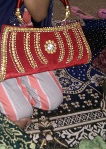 Clutch Red Wedding, Party Function Ke Liye