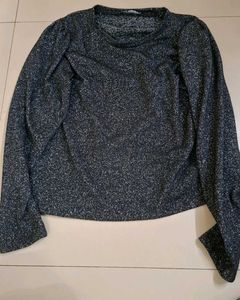 Sparkly Long Sleeve Top