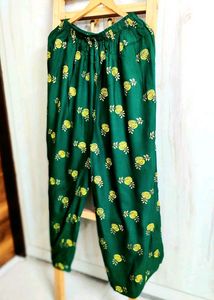 Floral Print plazzo size-28 to 36