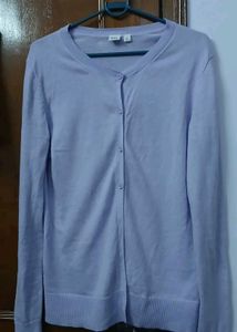 Lilac Cardigan - Classic Style