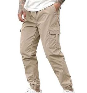 Khaki Cargo Joggers - Stylish & Functional