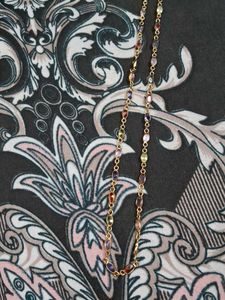 Multicolor  Stone Chain