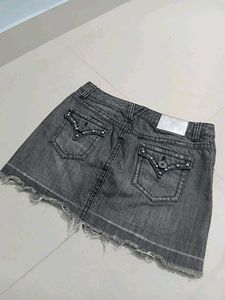 Y2k Denim Skirt