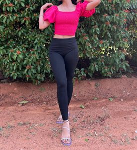 Hot Pink Top And Dress Combo For Roshni